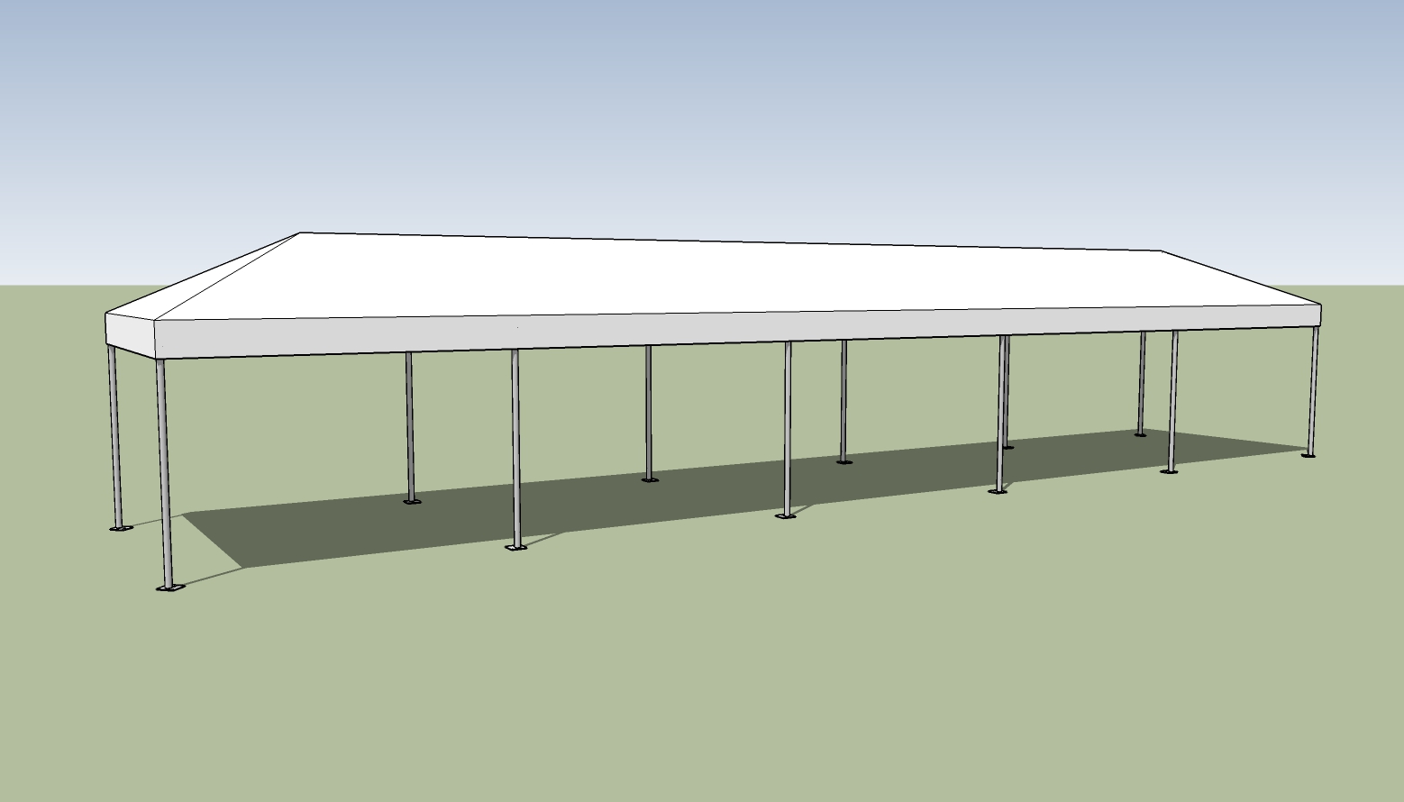 10x50 party tent